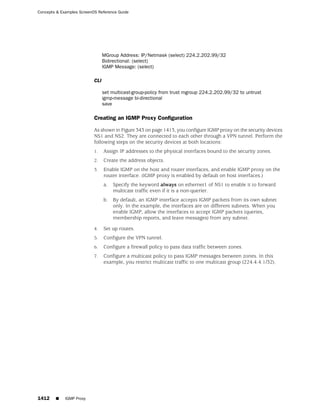 ScreenOS 6.1 Concepts & Examples