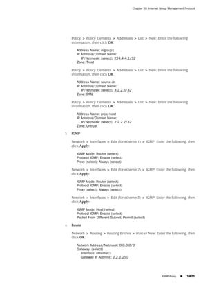 ScreenOS 6.1 Concepts & Examples