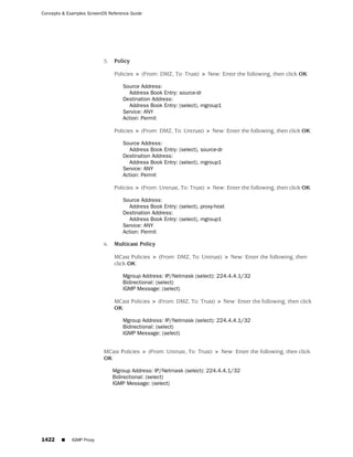 ScreenOS 6.1 Concepts & Examples