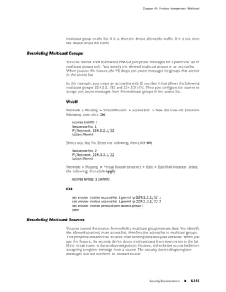 ScreenOS 6.1 Concepts & Examples