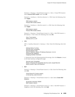 ScreenOS 6.1 Concepts & Examples