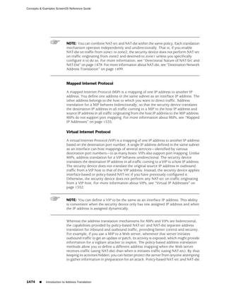 ScreenOS 6.1 Concepts & Examples