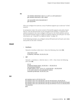 ScreenOS 6.1 Concepts & Examples