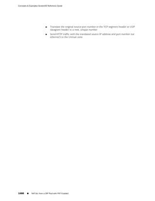 ScreenOS 6.1 Concepts & Examples