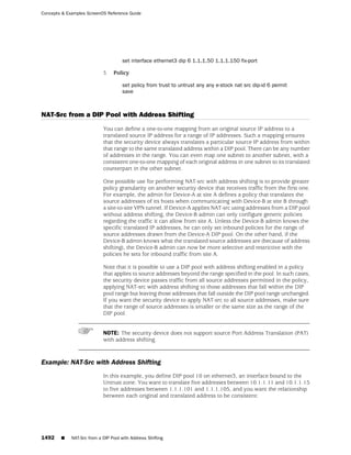 ScreenOS 6.1 Concepts & Examples