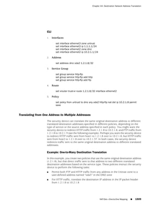 ScreenOS 6.1 Concepts & Examples