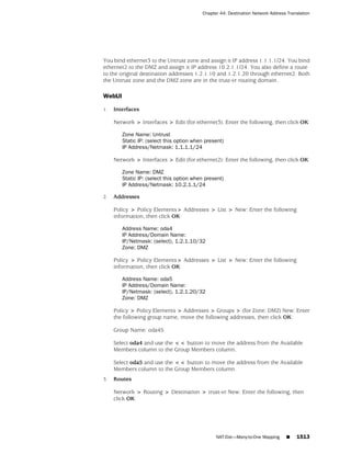 ScreenOS 6.1 Concepts & Examples