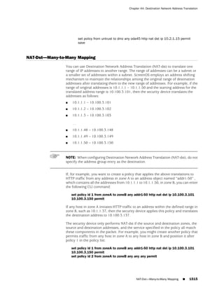 ScreenOS 6.1 Concepts & Examples