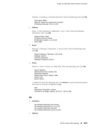 ScreenOS 6.1 Concepts & Examples