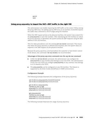 ScreenOS 6.1 Concepts & Examples