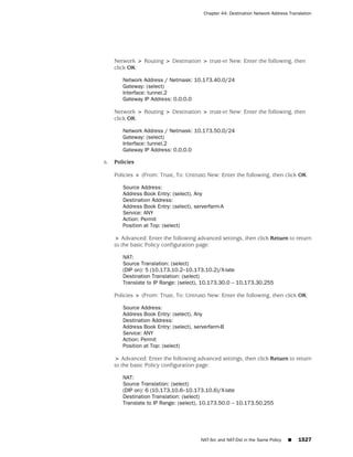 ScreenOS 6.1 Concepts & Examples