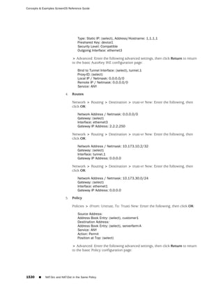 ScreenOS 6.1 Concepts & Examples