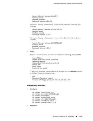 ScreenOS 6.1 Concepts & Examples
