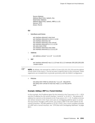 ScreenOS 6.1 Concepts & Examples