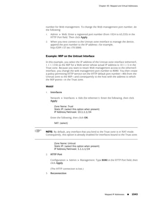 ScreenOS 6.1 Concepts & Examples