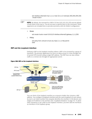 ScreenOS 6.1 Concepts & Examples