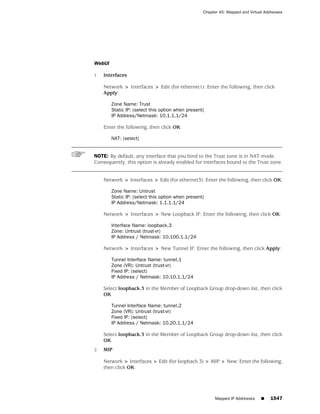 ScreenOS 6.1 Concepts & Examples