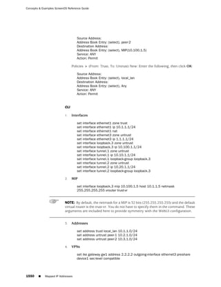 ScreenOS 6.1 Concepts & Examples