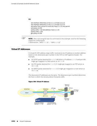 ScreenOS 6.1 Concepts & Examples