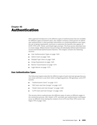 ScreenOS 6.1 Concepts & Examples