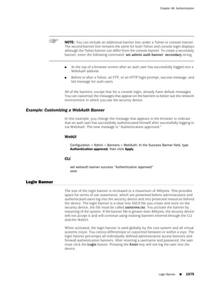 ScreenOS 6.1 Concepts & Examples