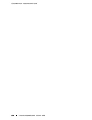 ScreenOS 6.1 Concepts & Examples