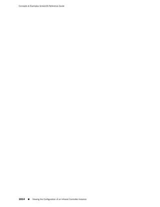 ScreenOS 6.1 Concepts & Examples