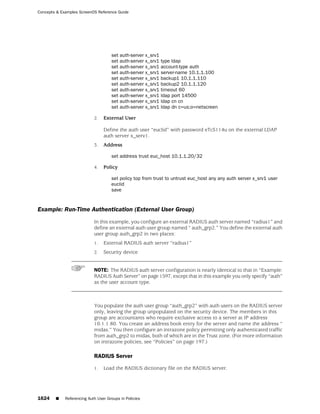 ScreenOS 6.1 Concepts & Examples