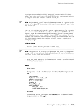 ScreenOS 6.1 Concepts & Examples