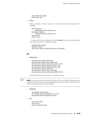 ScreenOS 6.1 Concepts & Examples