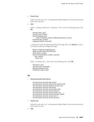 ScreenOS 6.1 Concepts & Examples