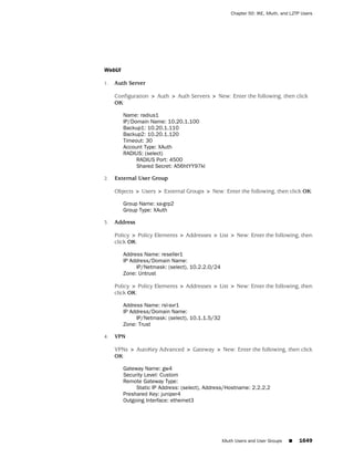 ScreenOS 6.1 Concepts & Examples