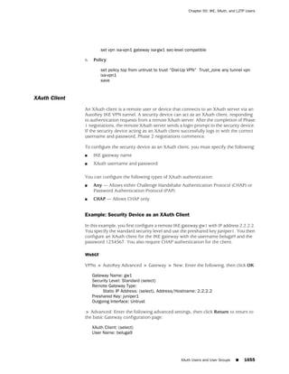 ScreenOS 6.1 Concepts & Examples