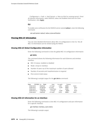 ScreenOS 6.1 Concepts & Examples