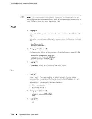 ScreenOS 6.1 Concepts & Examples