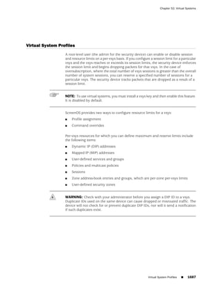 ScreenOS 6.1 Concepts & Examples