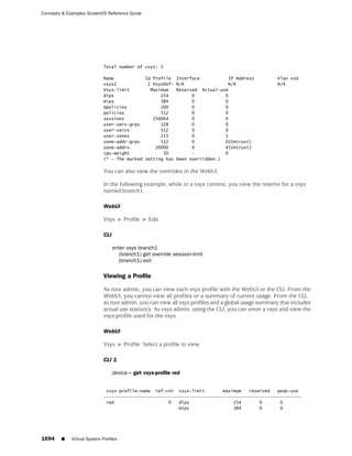 ScreenOS 6.1 Concepts & Examples