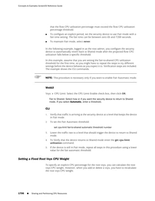 ScreenOS 6.1 Concepts & Examples