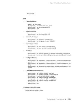 ScreenOS 6.1 Concepts & Examples