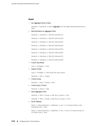ScreenOS 6.1 Concepts & Examples