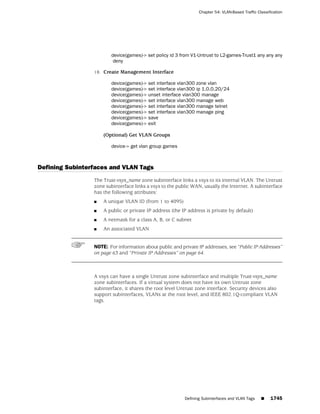 ScreenOS 6.1 Concepts & Examples