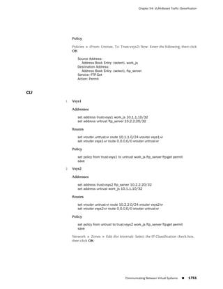 ScreenOS 6.1 Concepts & Examples