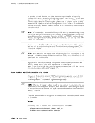 ScreenOS 6.1 Concepts & Examples