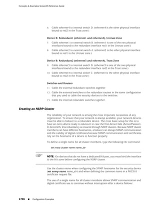 ScreenOS 6.1 Concepts & Examples
