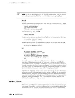 ScreenOS 6.1 Concepts & Examples