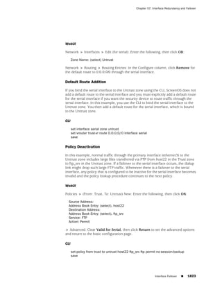 ScreenOS 6.1 Concepts & Examples