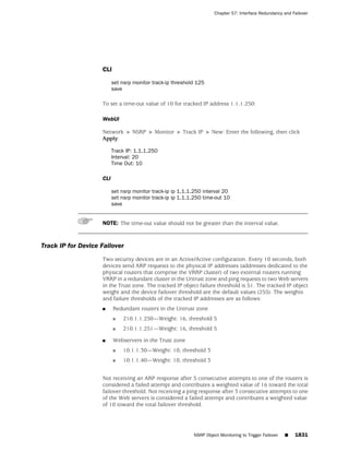 ScreenOS 6.1 Concepts & Examples