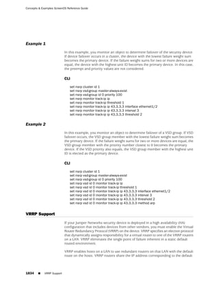 ScreenOS 6.1 Concepts & Examples
