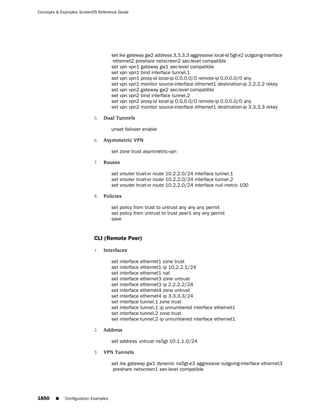 ScreenOS 6.1 Concepts & Examples