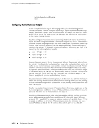 ScreenOS 6.1 Concepts & Examples